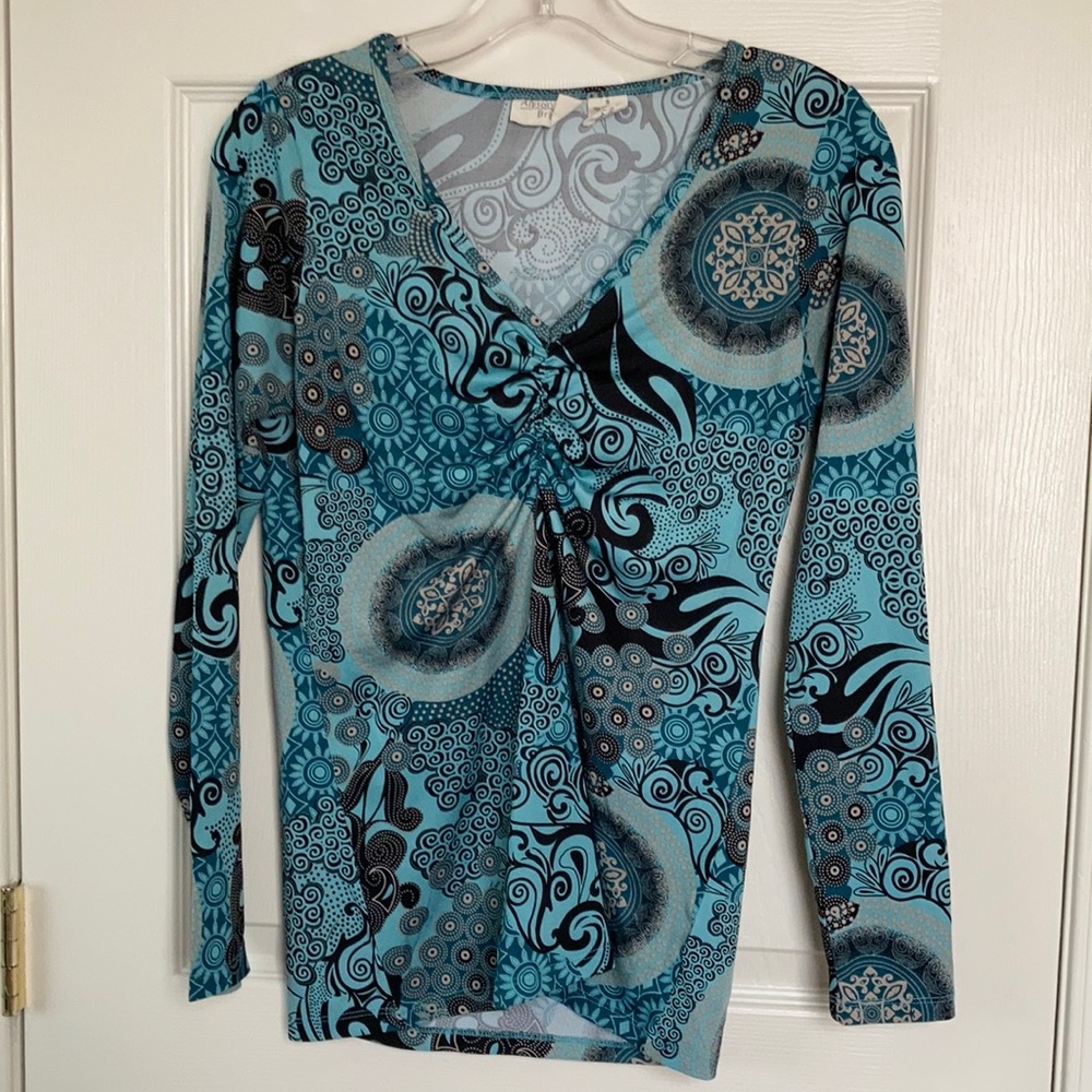 LAllison Brittney Women’s Fitted Dress Blouse (size S)